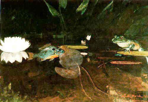 Winslow Homer The Mink Pond